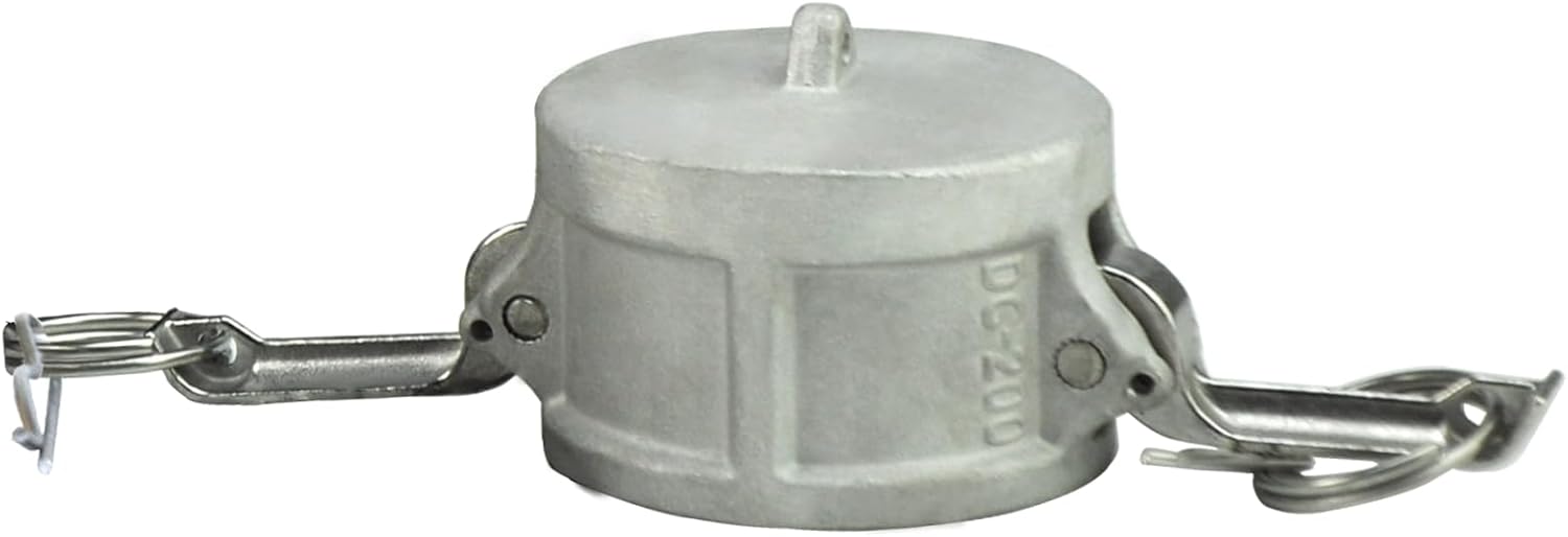 Aluminum Cam and Groove Hose Fitting, Type DC, Camlock Female Dust Cap (2 1/2")