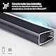 LG SQC4R 4.1 Soundbar (220W) mit kabellosem Subwoofer und Rücklautsprechern (Adaptive Sound Control, Bluetooth), Schwarz