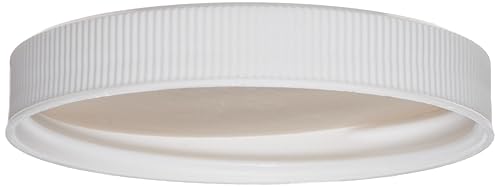Miniatura 5 de Wheaton 239236 Tapón de rosca de polipropileno blanco con revestimiento de polietileno espumado con revestimiento de PTFE, tamaño 33-400 (paquete de
