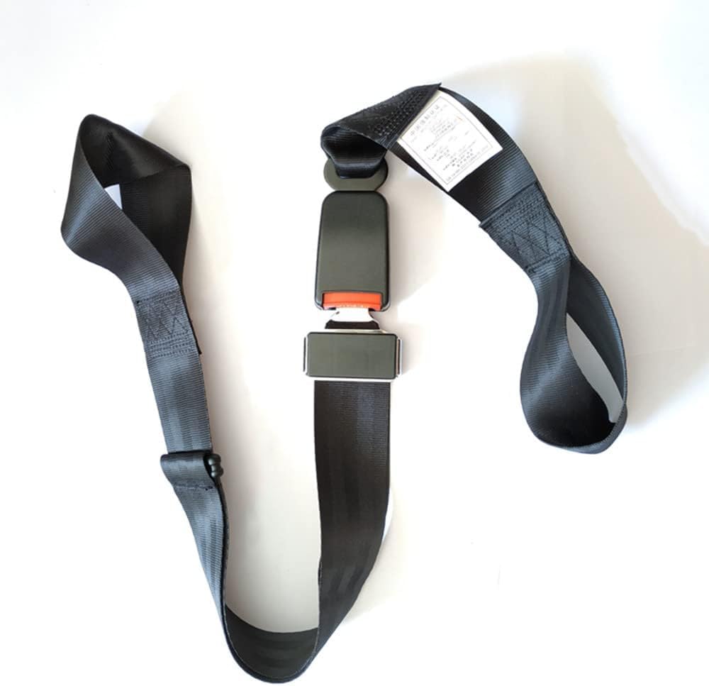 Yakitoko Wheelchair Stretcher Ambulance Airplane Strap Seat Belt Quick Release Adjustable with Metal Buckle 47.3 in