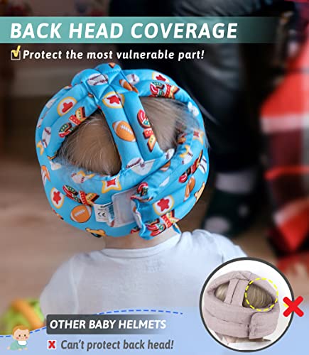 Simply Kids Baby Helmet for Crawling Walking I Baby Head Protector No Bumps and Soft Cushion Infant Baby Safety Headguard I Toddler Helmets 1-2 Years Old, 6-12 Months