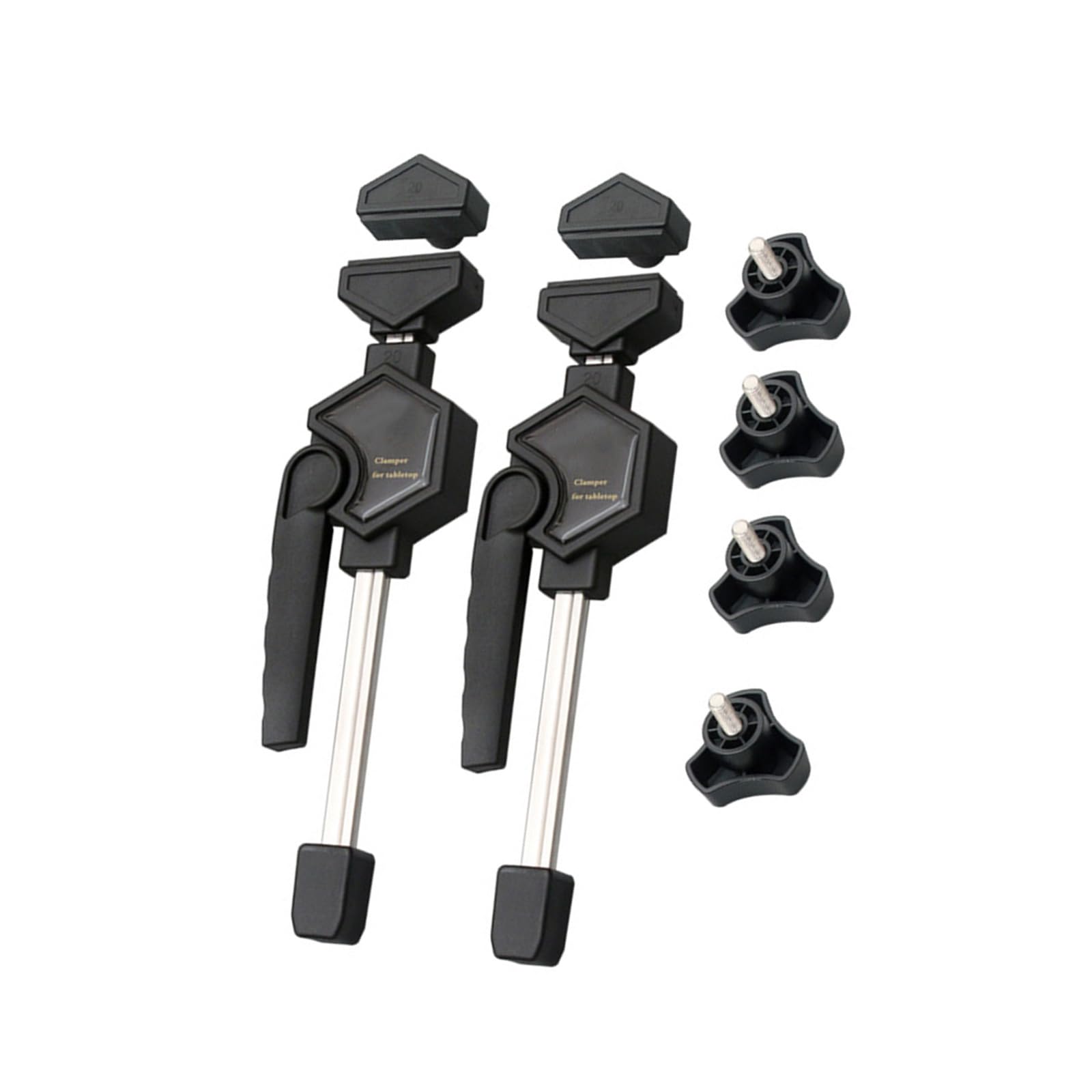 Zxfdsfdbnm Woodworking Fast Clamps Set With Slip Resistant Rubber Base For Accurate Work Accuracy Woodworking Clamp