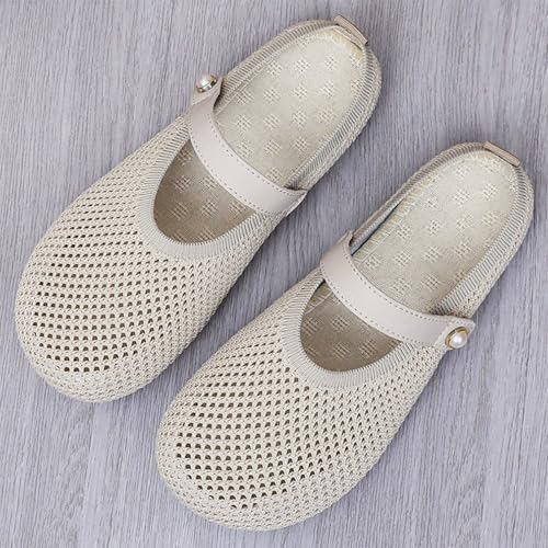 Women's Casual Slip On Sandals Flat Comfortable Beach Shoes Pure Color One Strap Slide Slippers for Spring Summer3