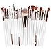 Produktbild Make-up-Pinsel-Set, 20-teilig, für Puder, Grundierung, Lidschatten, Eyeliner, Lippen, Kosmetikpinsel, Make-up, Toilettartikelset, ideal für den professionellen und täglichen Gebrauch
