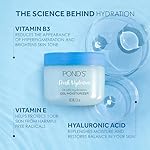POND'S Hyaluronic Acid, Vitamin E & B3 Gel Face Moisturizer For 24 hour Hydration and Luminous Skin, 3.4 oz - Image 2