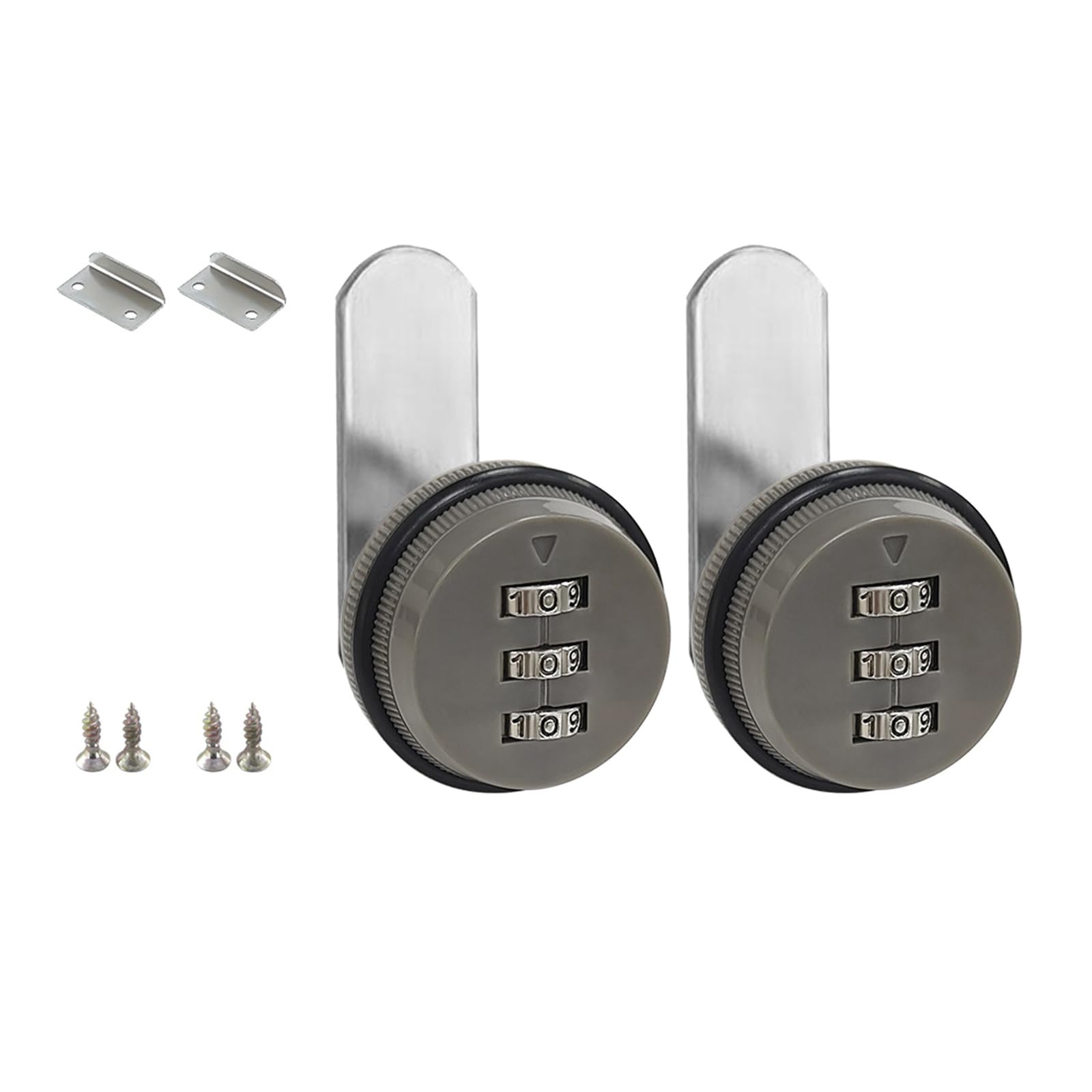 2 Piece Multipurpose 3 Digit Code Cams for Cabinet and Mailbox Secure Without Sturdy Zines Alloy Designs Mailbox