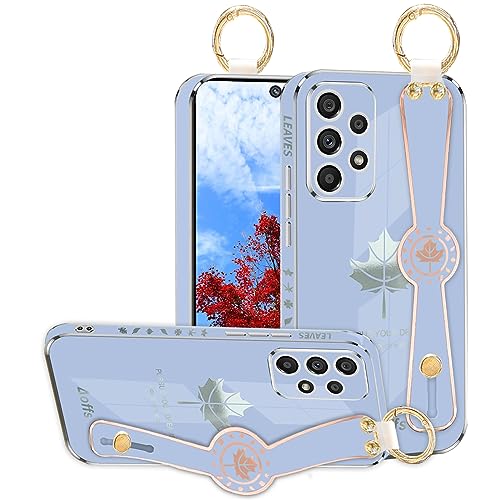 Coque Samsung A52s 5g silicone souple antichoc fine grise avec dragonne