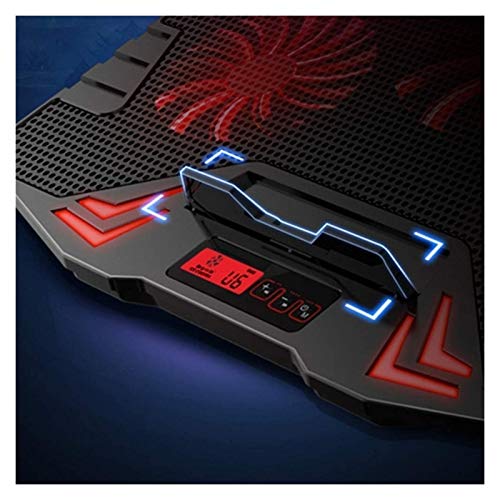 Base refrigerante para laptop con 5 ventiladores miniatura 3