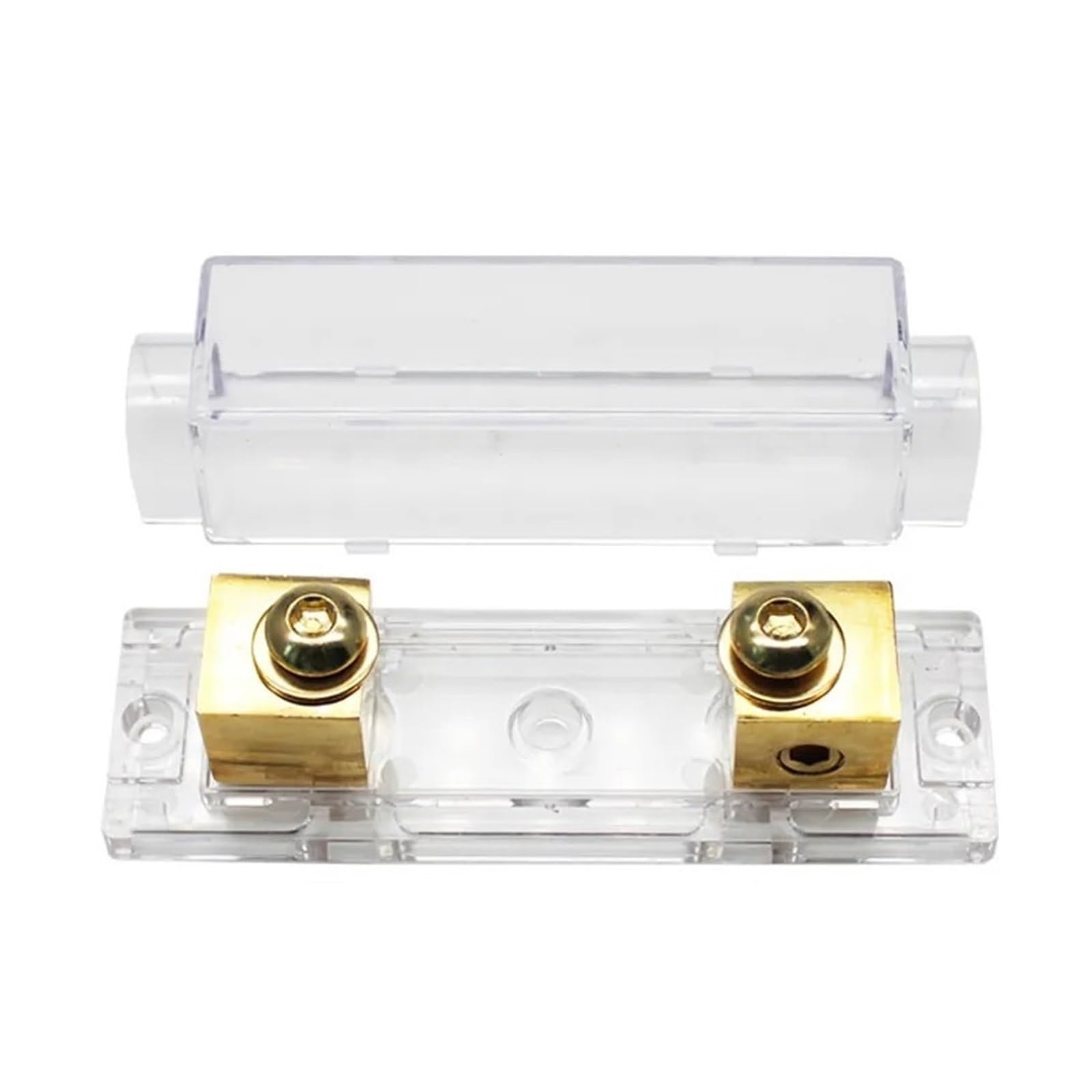 NURII 2 Stück 40A 60A 80A 100A 200A 250A 300A Sicherungen AMP ANL Sicherungshalter, Anschraubsicherung Kfz-Sicherungshalter (Size : 50A)