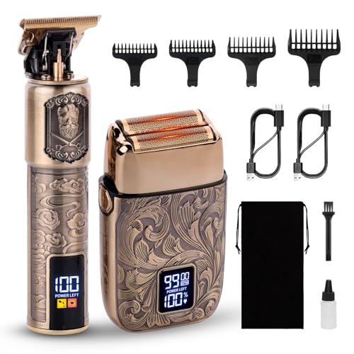 Ufree Foil Shavers Electric Razor for Men, Beard Trimmer Grooming Shaving Kit, Hair Trimmer,...