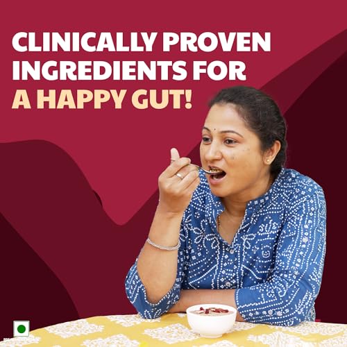 Image of Right Shift High Protein Oats with Real Fruits, Nuts and Seeds, 240g | No Refined Sugar, Sweetened with Jaggery | No Preservatives | Clinically Proven Ingredients for Gut Health