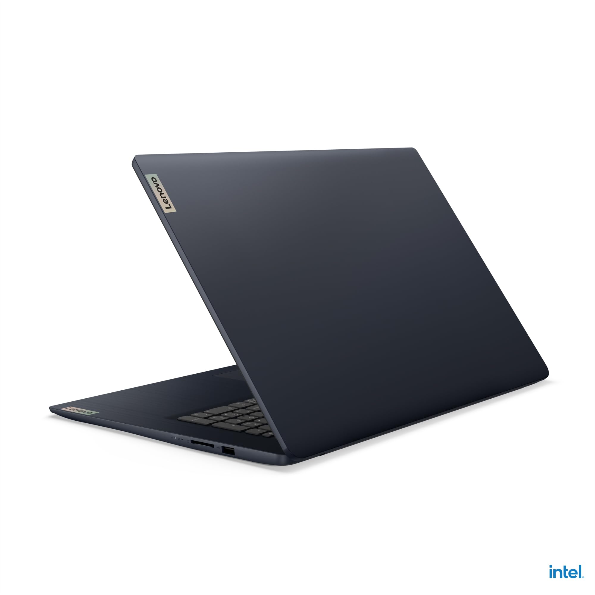 Lenovo IdeaPad 3 17IAU7 - Ordinateur Portable 17.3'' HD+ (Intel Core i3-1215U, RAM 8Go, SSD 512Go, Intel UHD Graphics, Windows 11 Home) Clavier AZERTY Français - Bleu