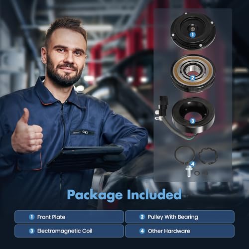 Image of ECCPP A /C Compressor Clutch Fit for Ford Focus 2.0L 2014-2018
