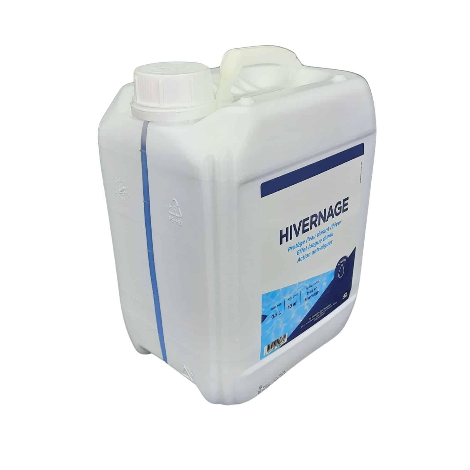 Produit Hivernage Piscine - Anti Algues - Anti Dépôts - Bidon 5 litres - Gamme Access