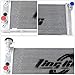 ZING KING 1193 CU1193 All Aluminum Radiator 3-Row Race Radiator Compatible with 1991-2002 Jeep Cherokee XJ/Comanche 2.5L L4 4.0L L6
