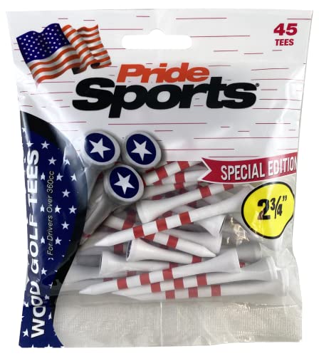 Tés de golf 2-3/4" PrideSports Stars and Stripes