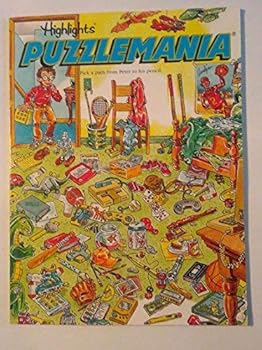 Paperback HIGHLIGHTS PUZZLEMAINIA (PICK A PATH FROM PETER TO HIS PENCIL) Book