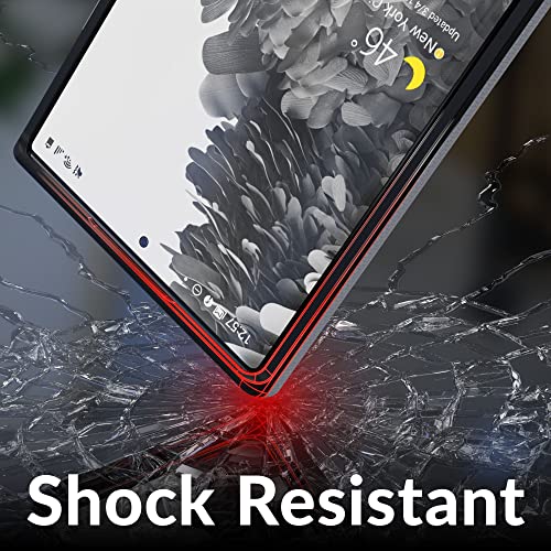 Image of Crave Galaxy S22 Ultra Case, Shockproof Protection Dual Layer Case for Samsung Galaxy S22 Ultra 5G (6.8 inch) - Slate