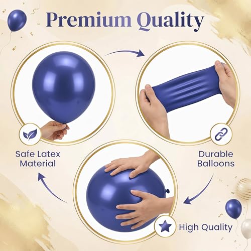 Image of Balloon Column Stand Kit with Balloons, Base and Pole, Balloon Column Kit for Floor or Table Backdrop Decoration for Party Wedding Baby Shower Birthday Graduation (Mermaid)