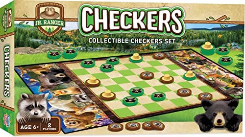 Jeux pour enfants sous licence Jr Ranger Checkers MasterPieces famille