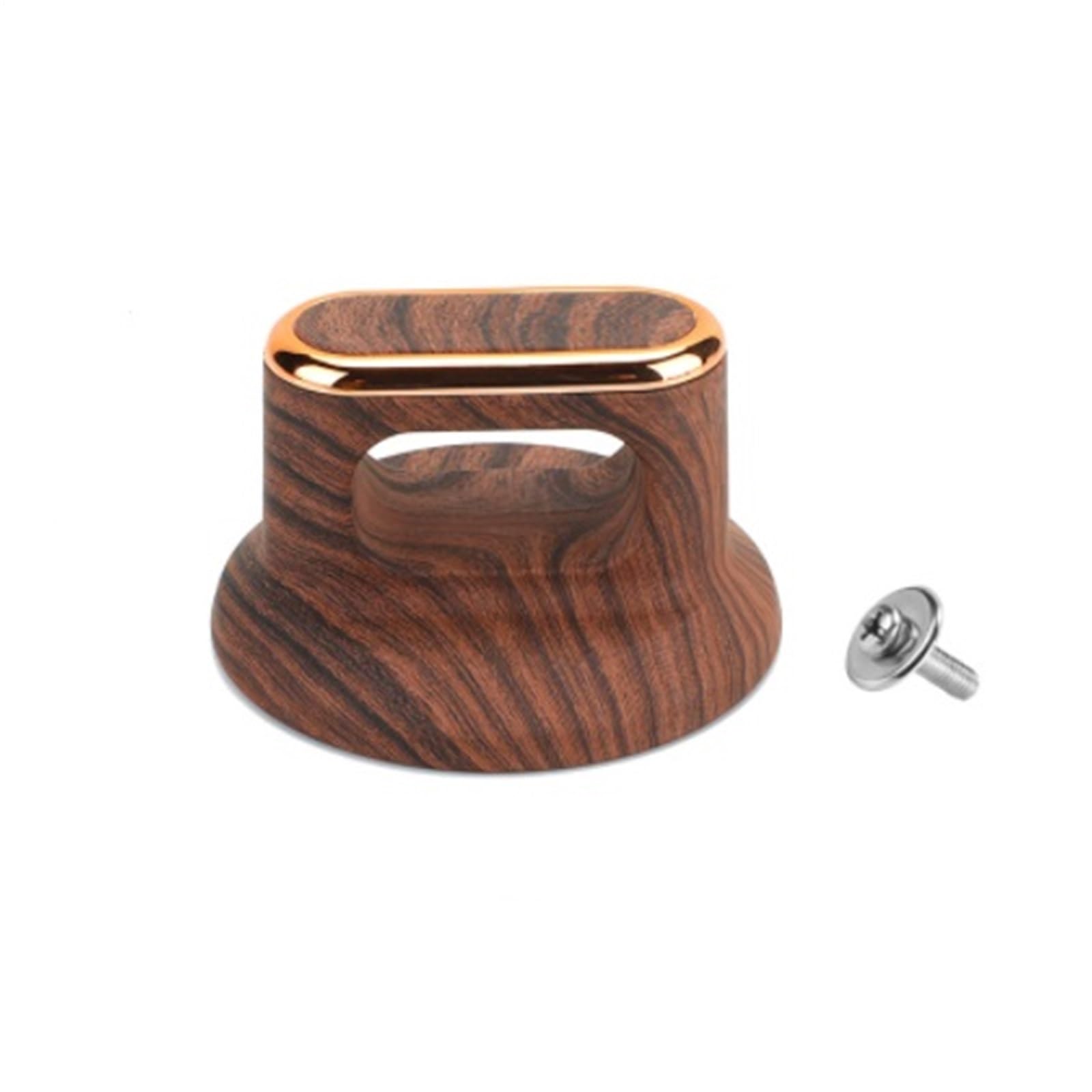 8Pcs Pot Lid Knob Handles with Gold Ring Heat-Resistant Cookware Knobs for Casserole Kettle