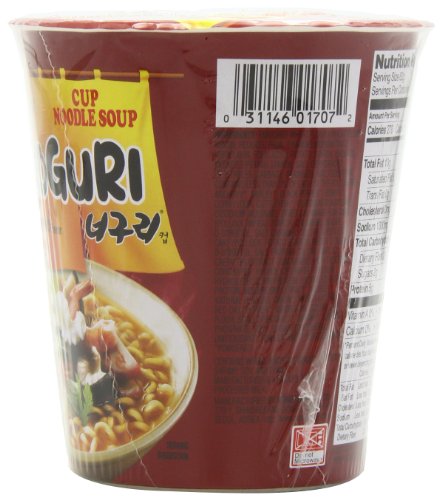 Nongshim Neoguri Noodle, Spicy Seafood, 2.18 Ounce (Pack Of 6) #TOP2