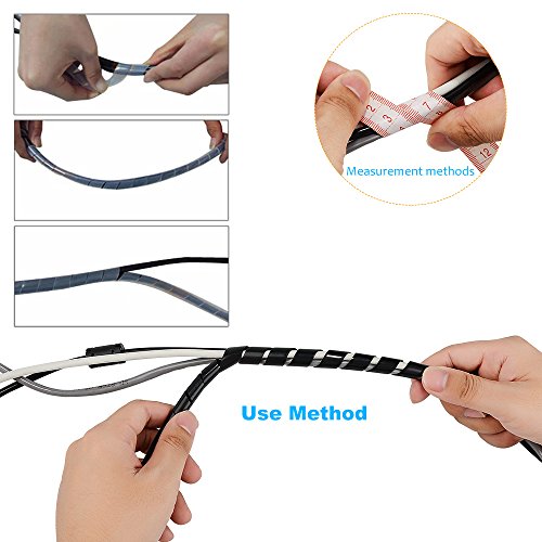 Cavo avvolgibile a spirale da 10 metri, può essere...