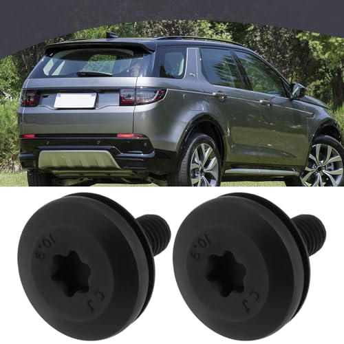 ECSiNG 5 Stück T30 Torx-Kopfschraube 07146959923 M6 selbstschneidende Torx-Kopfschraube mit Unterlegscheibe für Scheinwerfer-Kühlerrahmen Frontrahmen kompatibel mit BMW 1 2 3 4 Serie