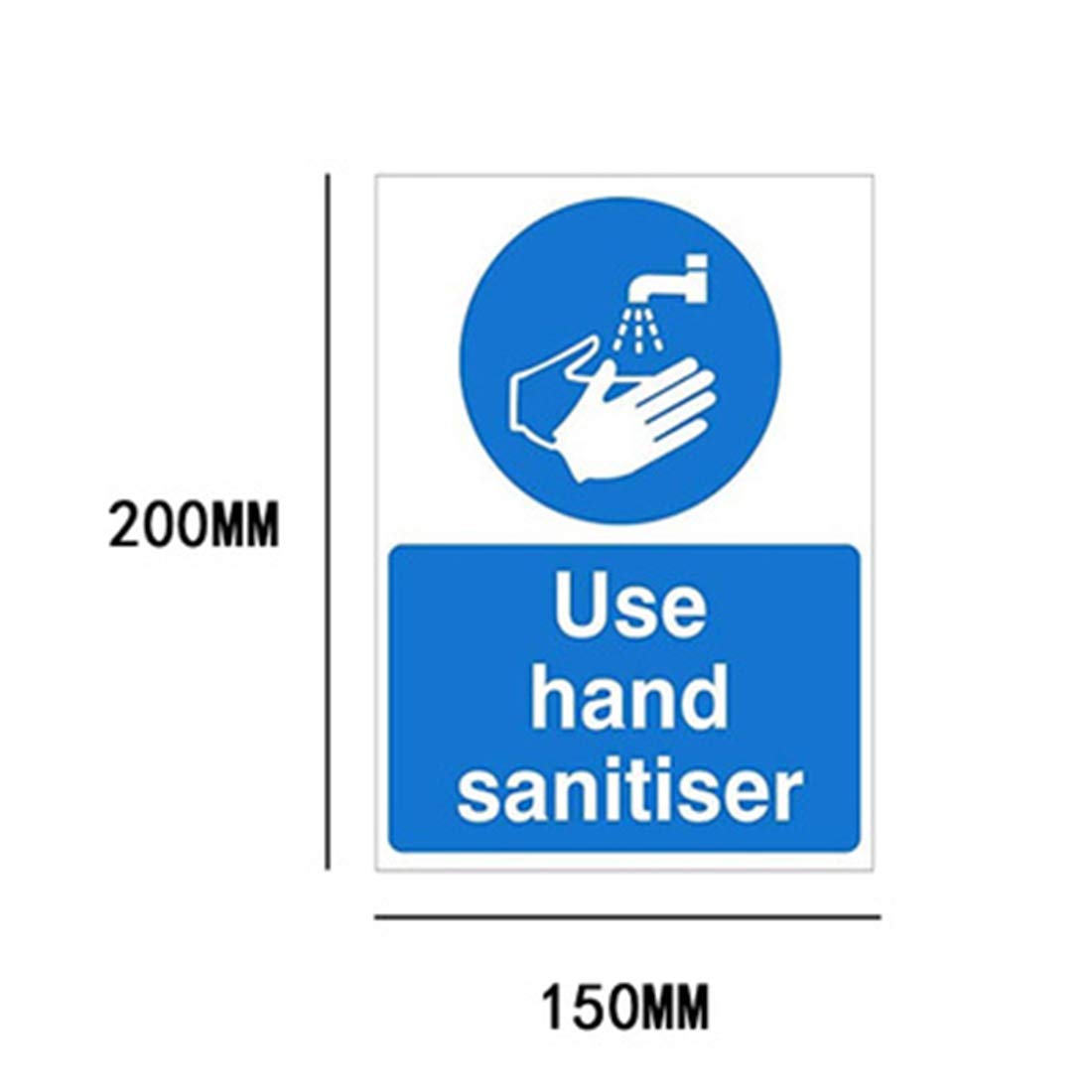 Buy MixColours Please Use Hand Sanitiser Sign A5 150mm x 200mm Self