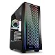 PC-Gehäuse Sharkoon RGB Lit 200 mit Beleuchtung und Kühlung