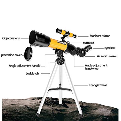 Telescopio Astronómico Infantil 50mm Tripié Aluminio miniatura 3