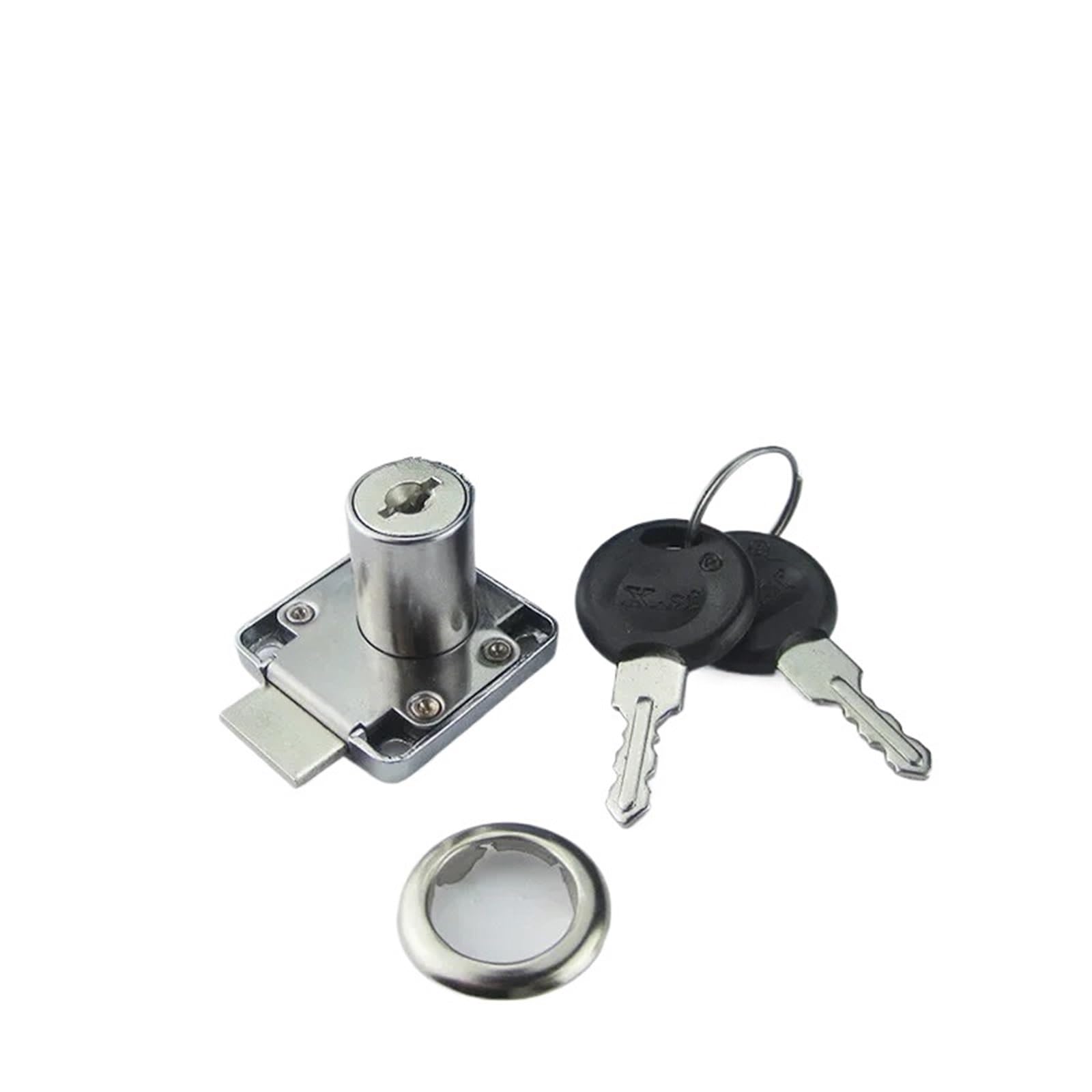 Cerradura de hierro for cajón de escritorio, armario, armario, 136, 138-22 mm, 1 unidad(O)