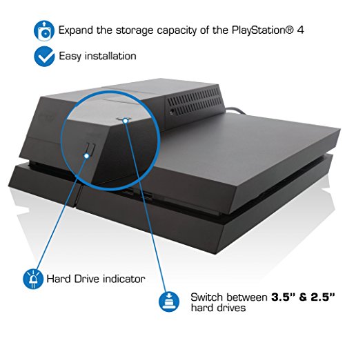 Image of Nyko Data Bank Plus - Data Bank 3.5 inch Hard Drive Enclosure Upgrade Dock for PlayStation 4