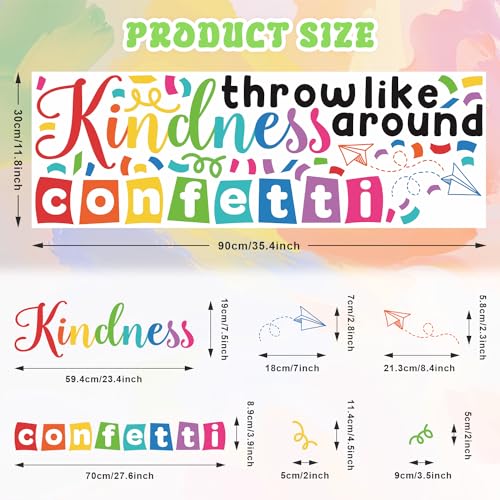Vinilos Decorativos Niños Confeti 51 Piezas 30x90 cm miniatura 7