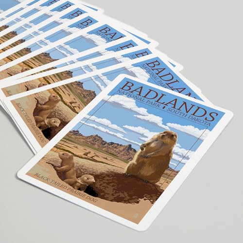 Baraja de Poker Badlands National Park 52 Cartas miniatura 5