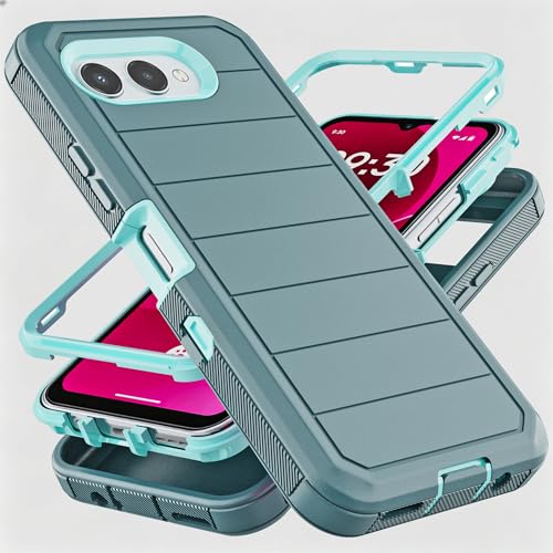 Coque T-Mobile Revvl 8 antichoc coque de protection robuste vert pour Revvl 8