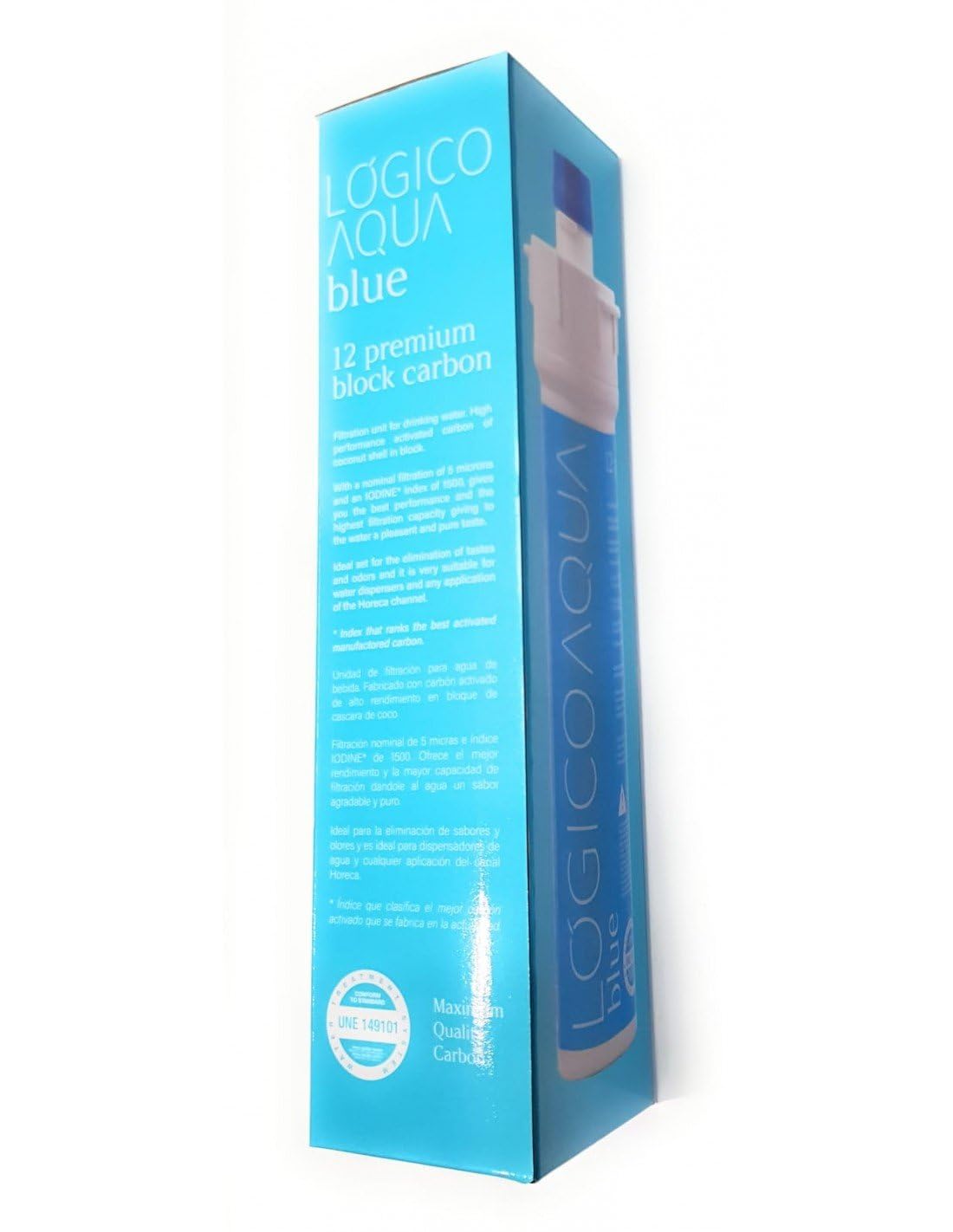 Filtro de agua Lógico Aqua Premium 12'