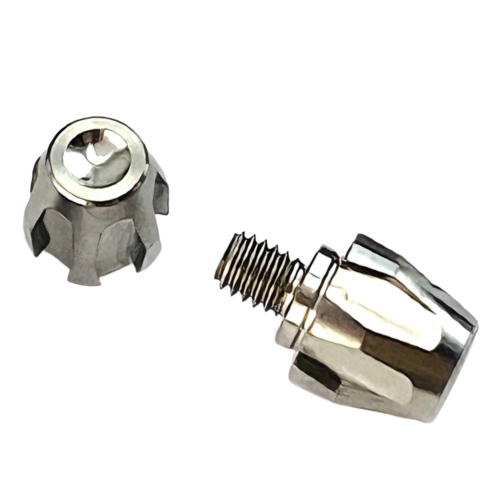 Strength Alloy Button for Folding Cutter Machined Easy Installation Enhanced Strong Screw