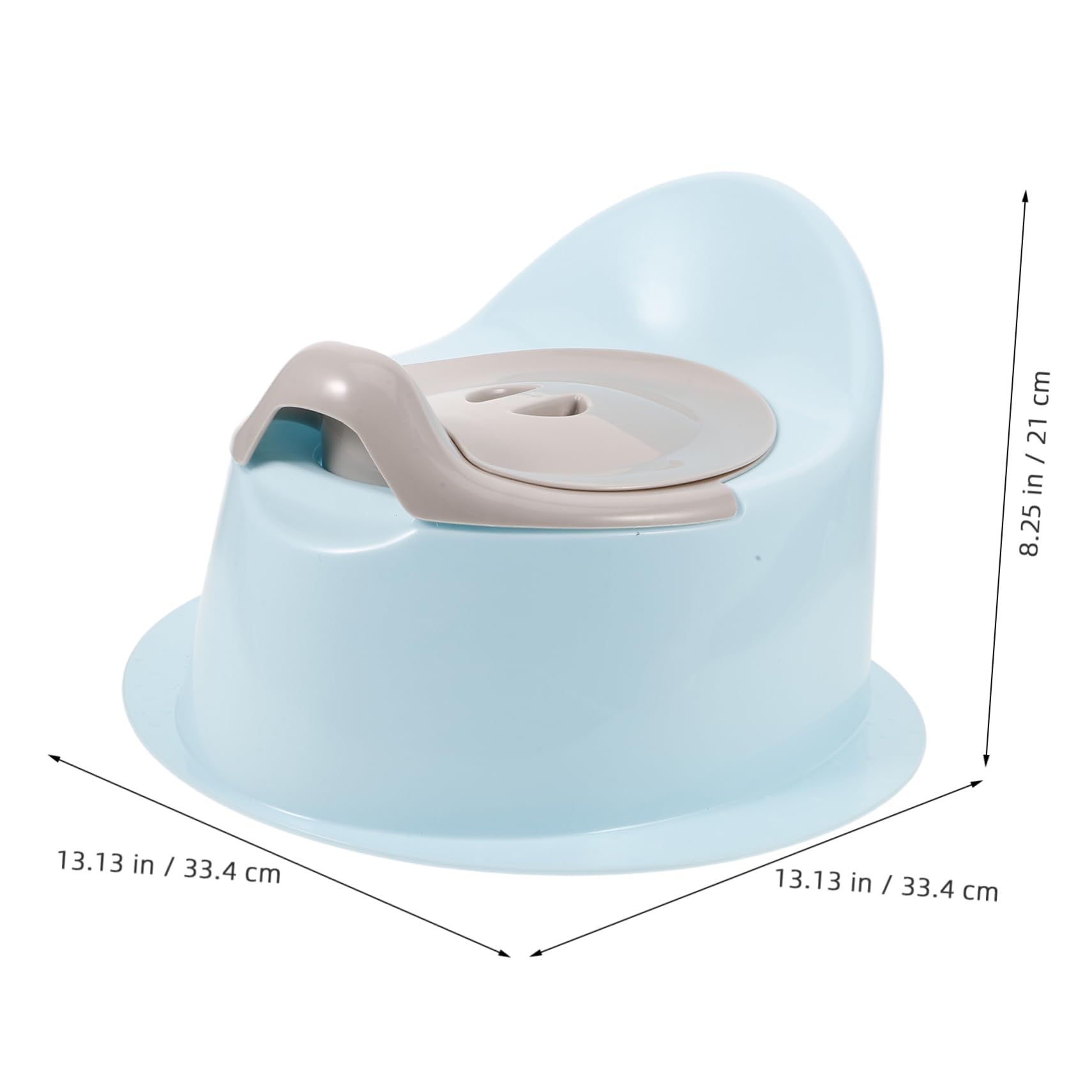 Asiento Ligero Multifunción Portátil de Niños Inodoro Sencillo Plástico Diseño y Adecuado para Baño Entrenamiento y Orinal de Viaje