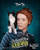 The Electrical Life of Louis Wain 4 z20423 A1 Poster on Photo Paper - Glossy Thick (33/24 inch) (84/59 cm) - Film Movie Posters Wall Decor Art Actor Actress Gift Anime Auto Cinema Room Wall Decorati