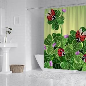 Oujkeef YL-256 Duschvorhang-Set 240x200cm