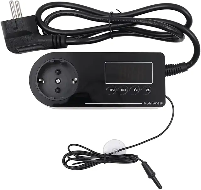 Thermostat Intelligent VOANZO pour Terrarium - Contrôle de Température Reptiles