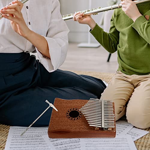 BIENKA Kalimba 17 Touches Thumb Piano : Mbira Kalimbas Portable Thumb Piano Instrument Professionnel Cadeau for Enfants… - Les Beatles, Paul McCartney, John Lennon, RIngo Starr, George Harrison BIENKA Kalimba 17 Touches Thumb Piano : Mbira Kalimbas Portable Thumb Piano Instrument Professionnel Cadeau for Enfants… – Image 3