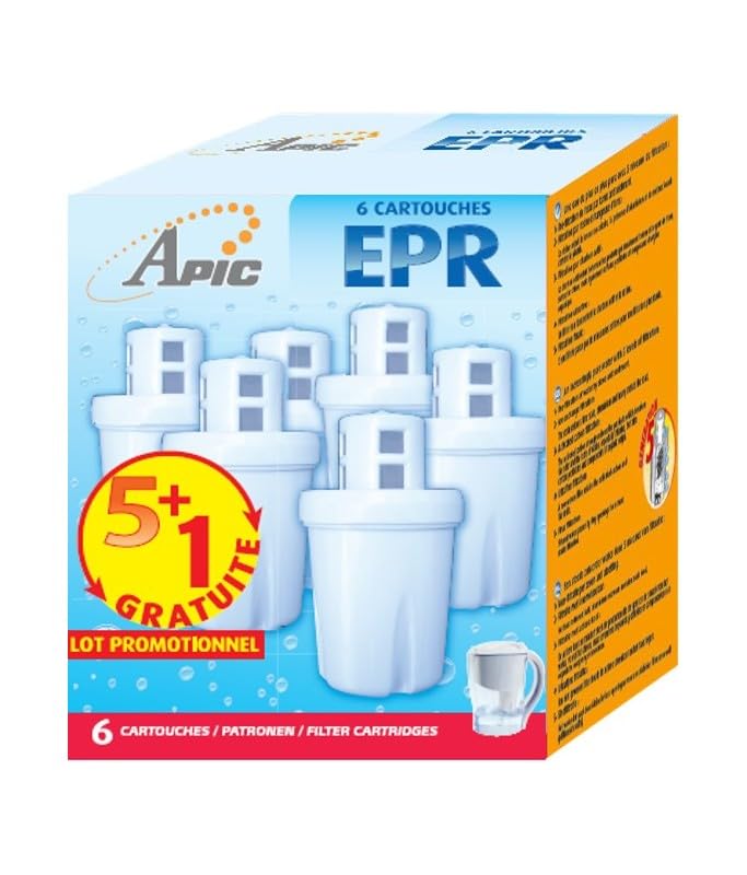 Pack de 12 Cartouches filtrantes EPR Apic