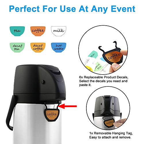 TOMAKEIT Airpot Coffee Carafe Thermal 3L(102 Oz)