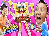 Annoying Spongebob Squarepants Toy Stretch Test Funnel Vision Stretchkins Dance Plushies