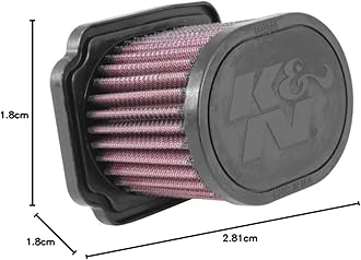 K&N Engine Air Filter: High Performance, Premium, Powersport Air Filter: Fits 2014-2019 YAMAHA (MT-07, XSR700, Tracer 700, FZ-07) YA-6814