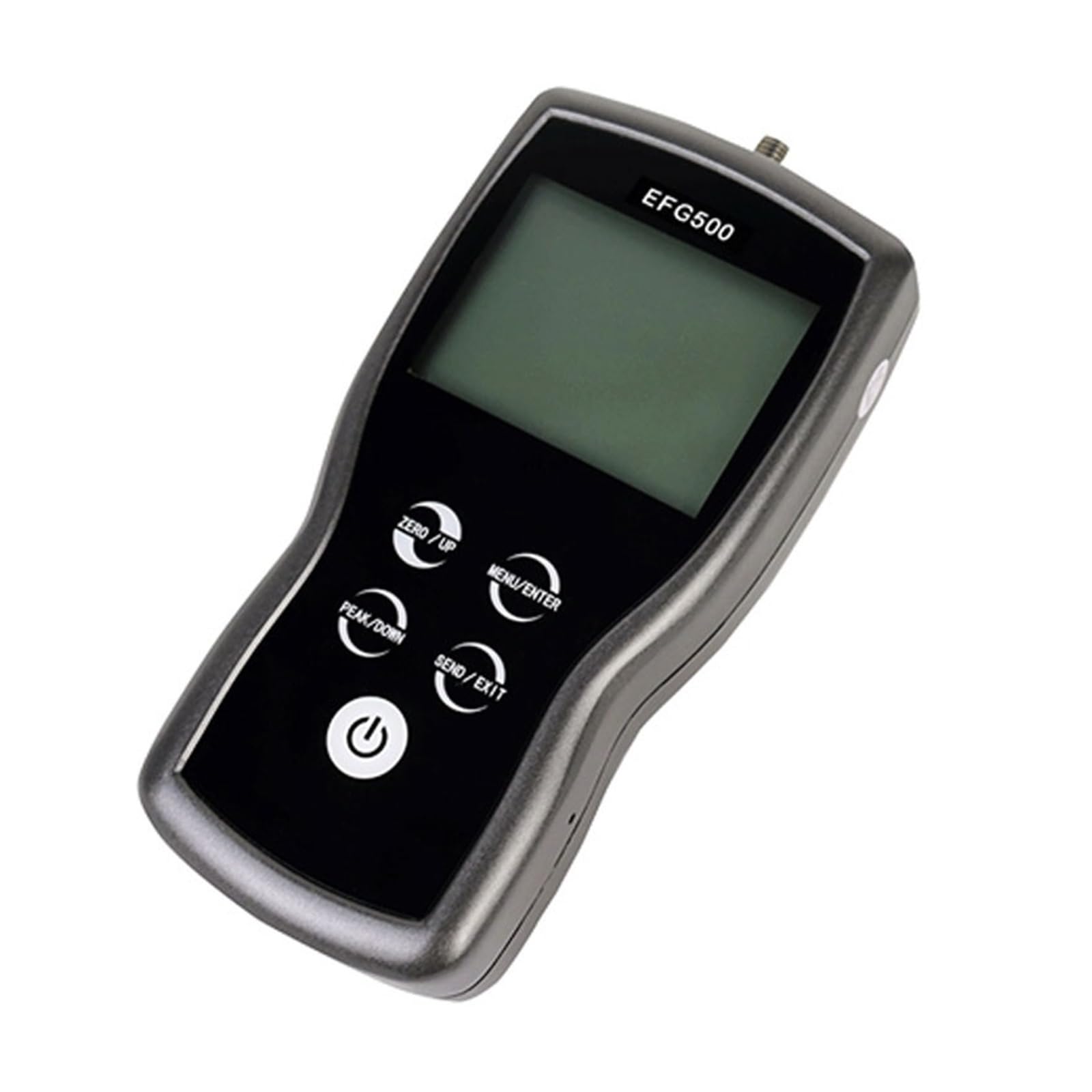 EDEDE Medidor de Fuerza Digital, EFG500 Medidor de Fuerza/Registrador de Datos Digital portátil Frecuencia de muestreo de 2000 Hz y dinamómetro ± 0,2% FS 500/0,05 N para Control de Calidad