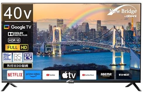 Amazon | TCL 40型 フルハイビジョン スマートテレビ(Android TV  