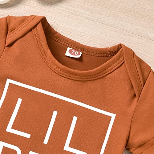 Baby Boy Matching Outfits Big Brother/Little Brother T-shirt+Short Pants Summer Matching Outfits4